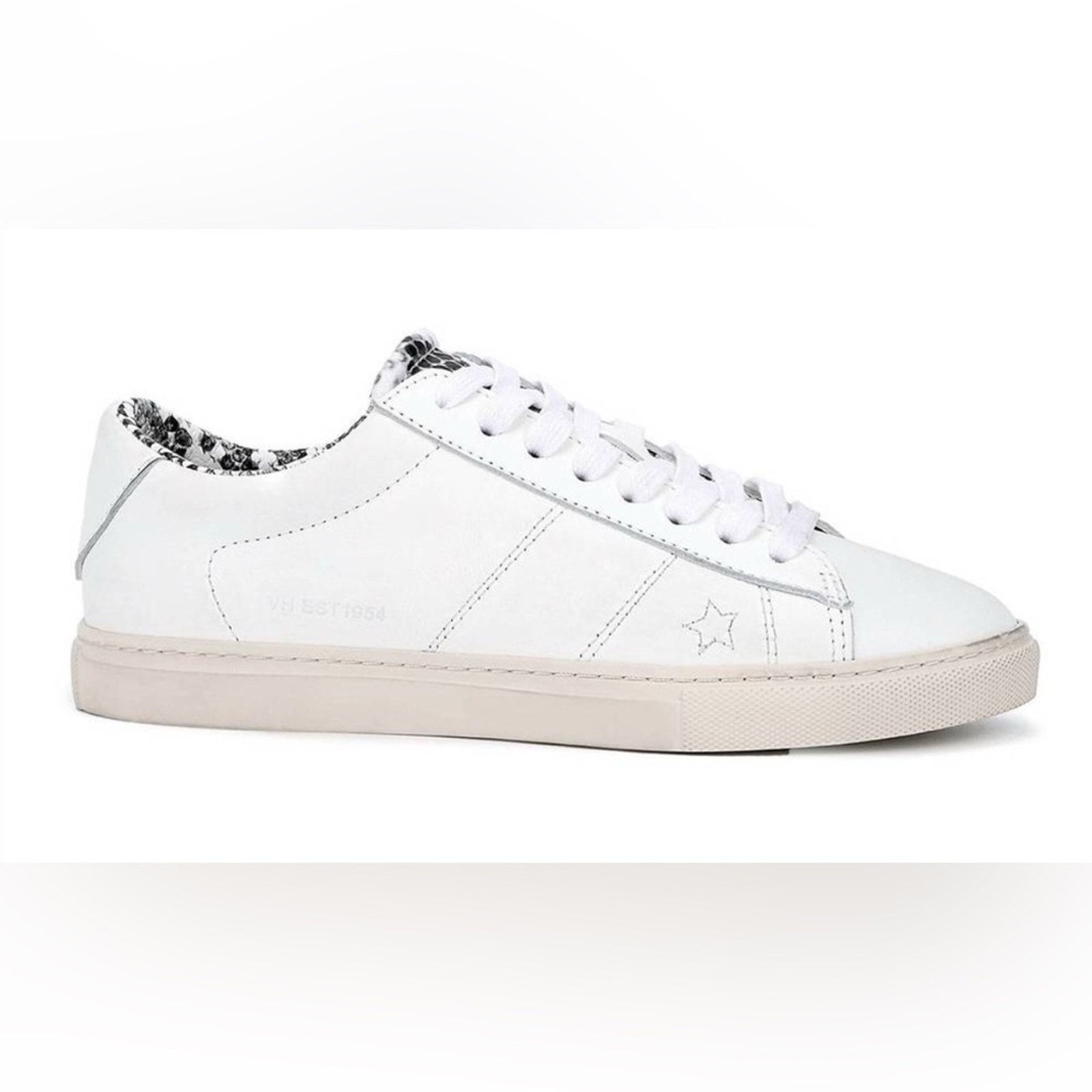 New Vintage Havana Logan Sneakers In White Multi Size 11 Nwt